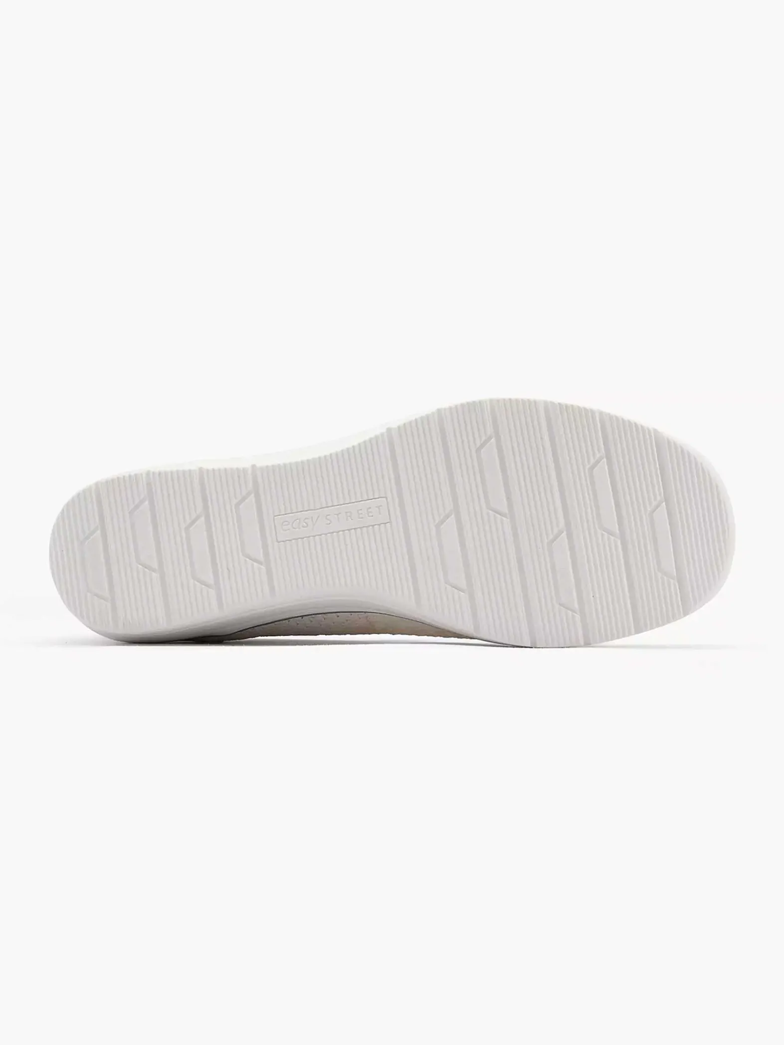 Easy Street Witte Comfort Instapper-Dames Comfort Schoenen