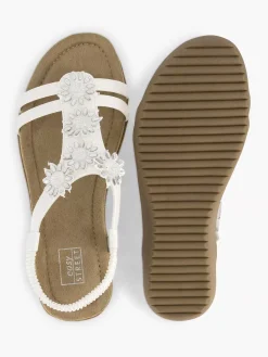 Easy Street Witte Comfort Sandaal-Dames Comfort Schoenen