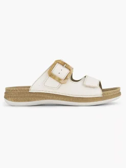 Easy Street Witte Comfort Slipper-Dames Comfort Schoenen