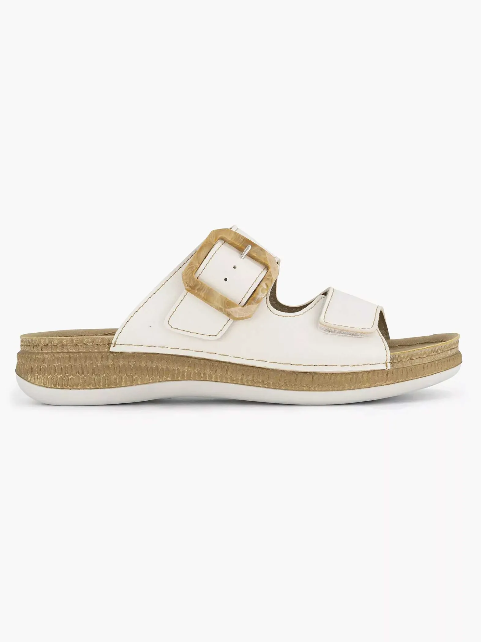 Easy Street Witte Comfort Slipper-Dames Comfort Schoenen