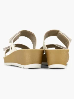 Easy Street Witte Comfort Slipper-Dames Comfort Schoenen