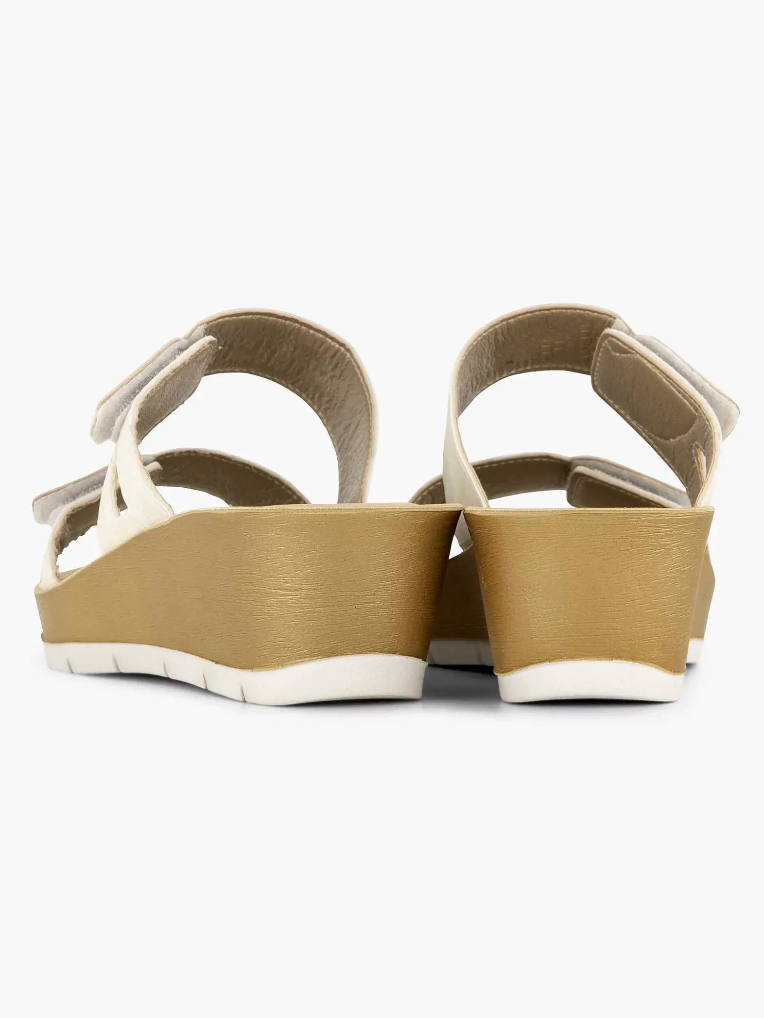 Easy Street Witte Comfort Slipper-Dames Comfort Schoenen
