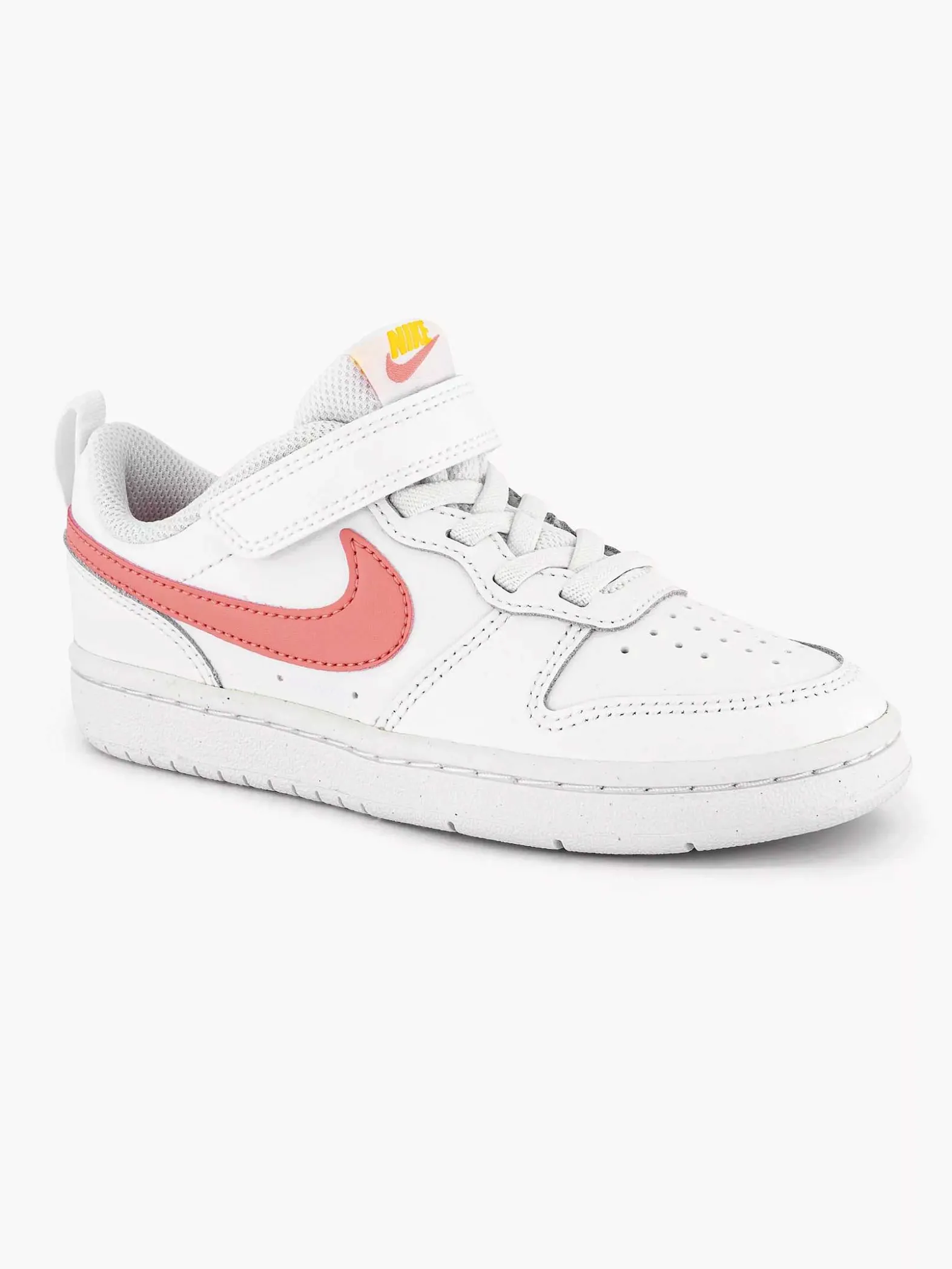 Nike Witte Court Borough Low 2-Kinderen Jongensschoenen