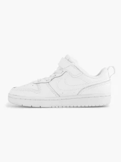 Nike Witte Court Borough Low 2-Kinderen Jongensschoenen