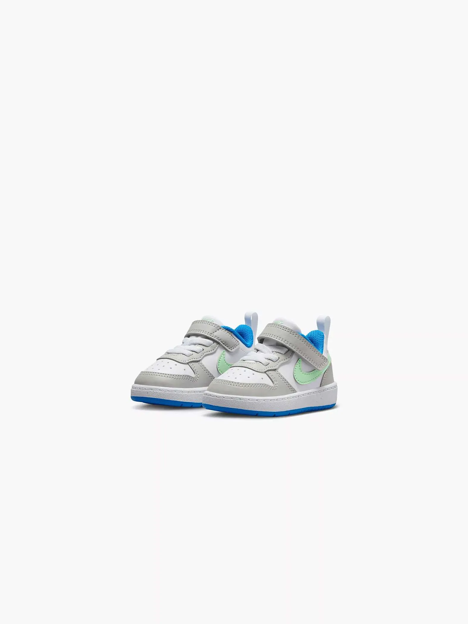Nike Witte Court Borough Low Recraft-Kinderen Jongensschoenen
