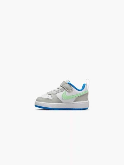 Nike Witte Court Borough Low Recraft-Kinderen Jongensschoenen