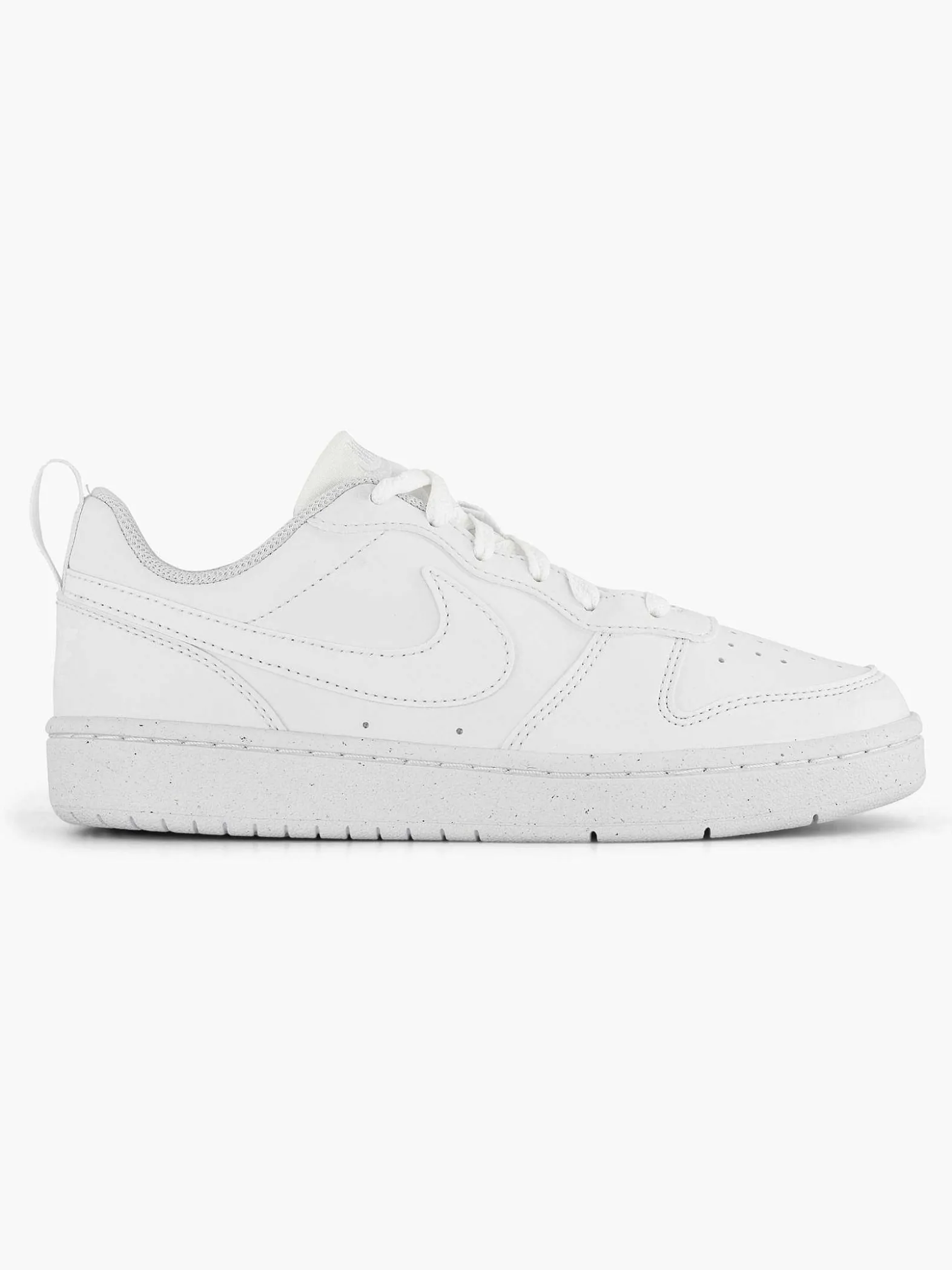 Nike Witte Court Borough Low Recraft-Kinderen Jongensschoenen