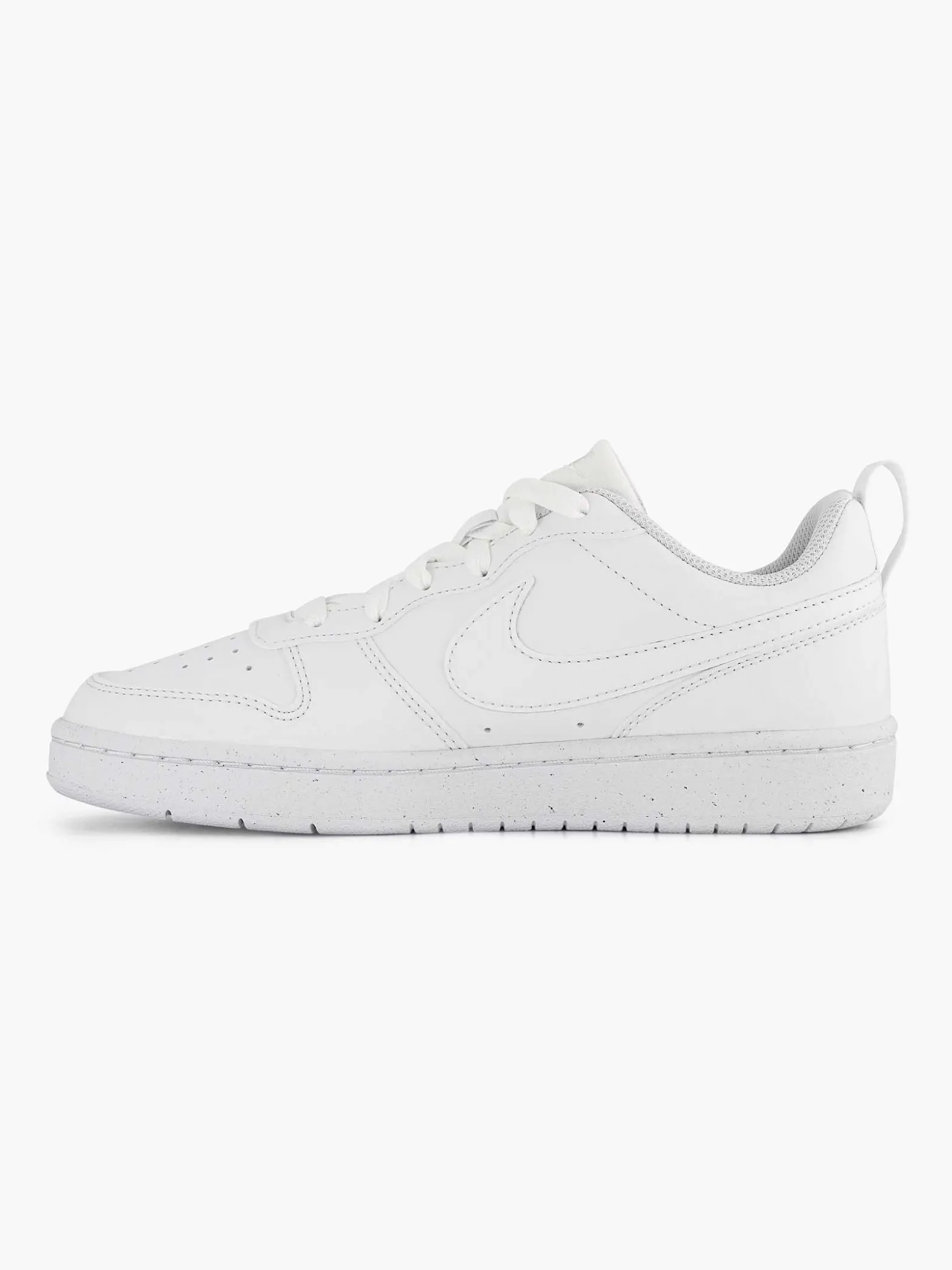 Nike Witte Court Borough Low Recraft-Kinderen Jongensschoenen