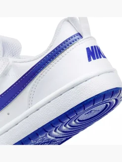 Nike Witte Court Borough Low Recraft-Kinderen Jongensschoenen