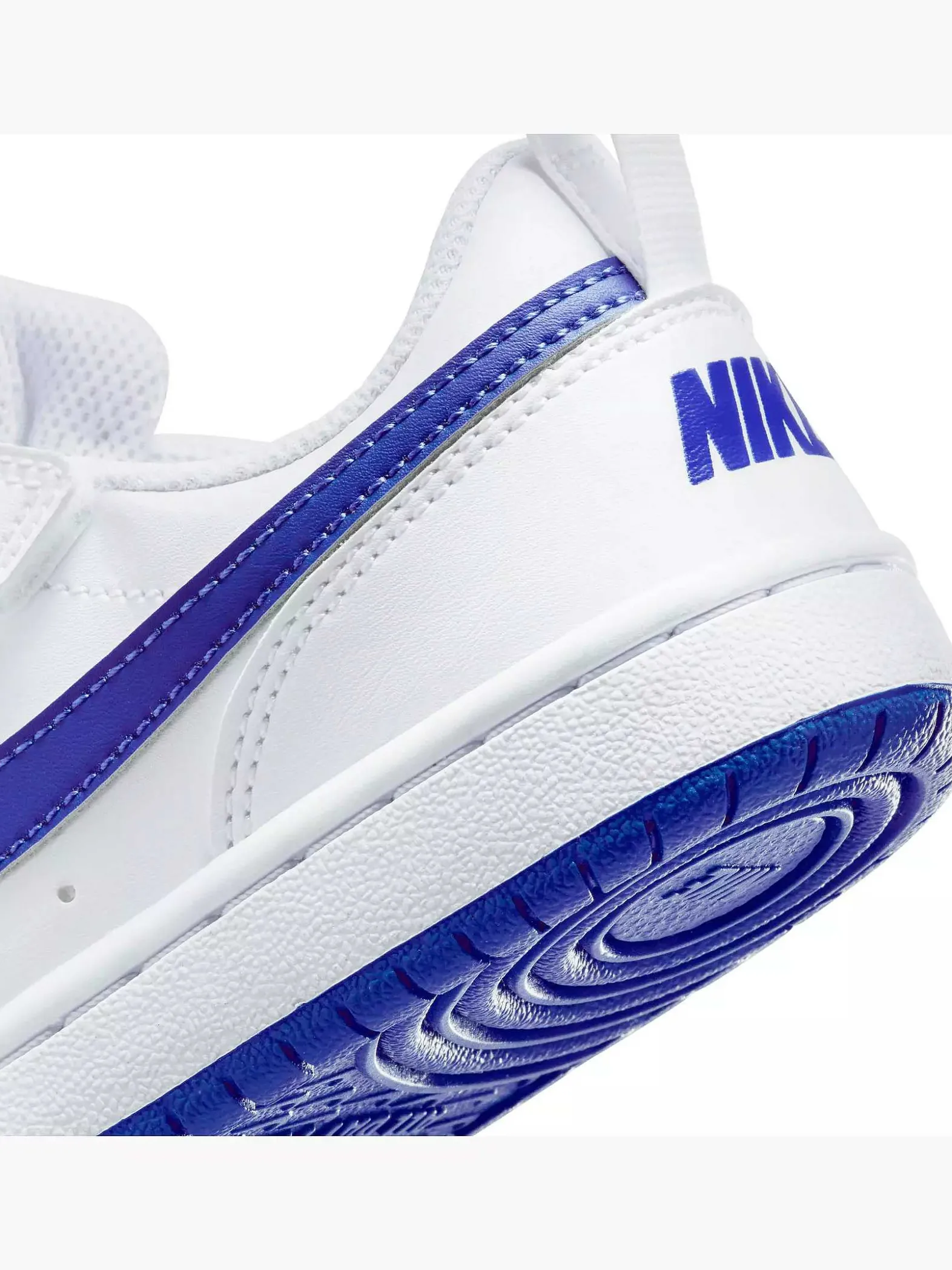 Nike Witte Court Borough Low Recraft-Kinderen Jongensschoenen