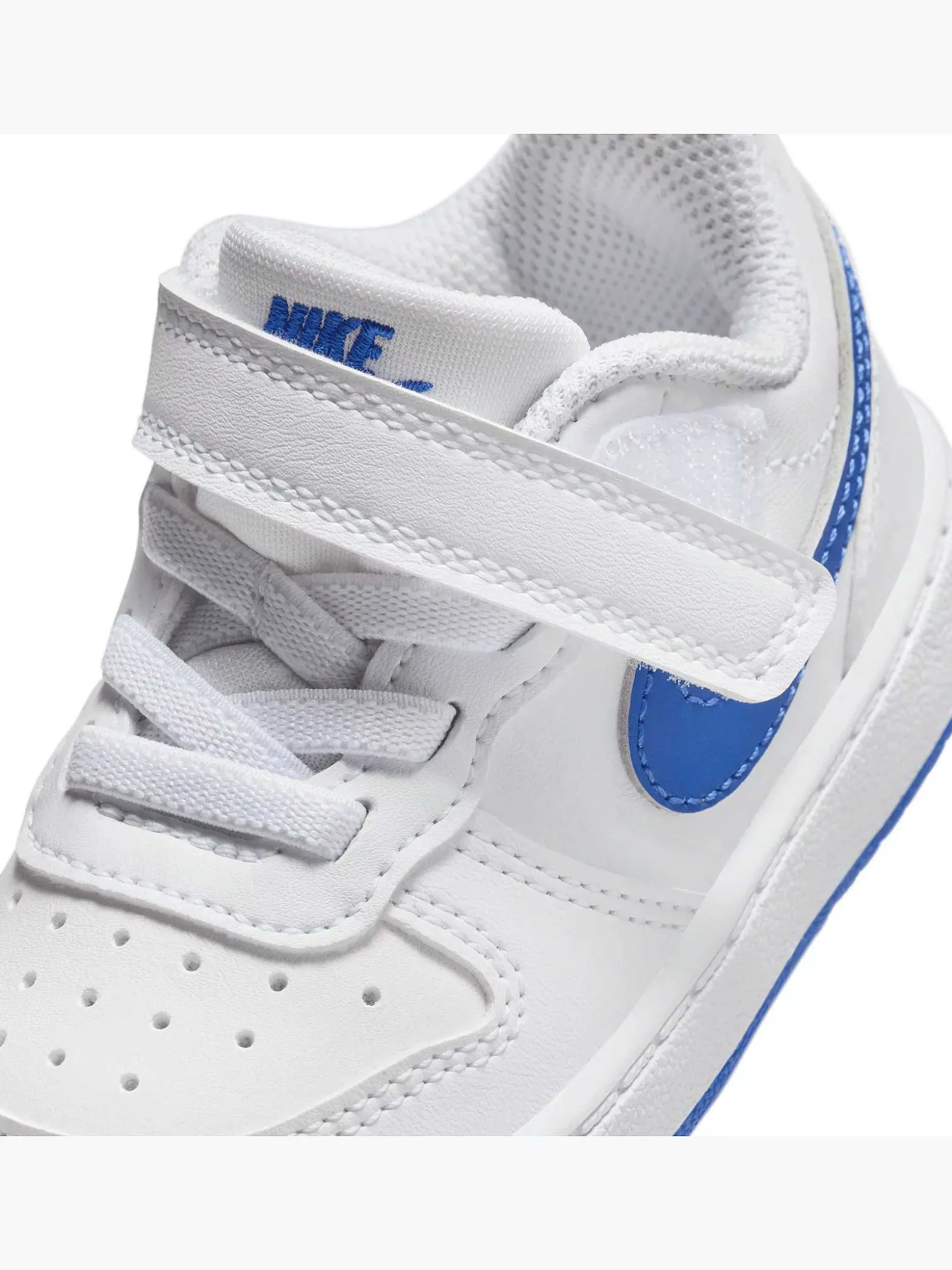 Nike Witte Court Borough Low Recraft Sneaker-Kinderen Jongensschoenen