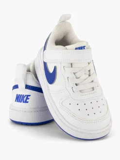 Nike Witte Court Borough Low Recraft Sneaker-Kinderen Jongensschoenen