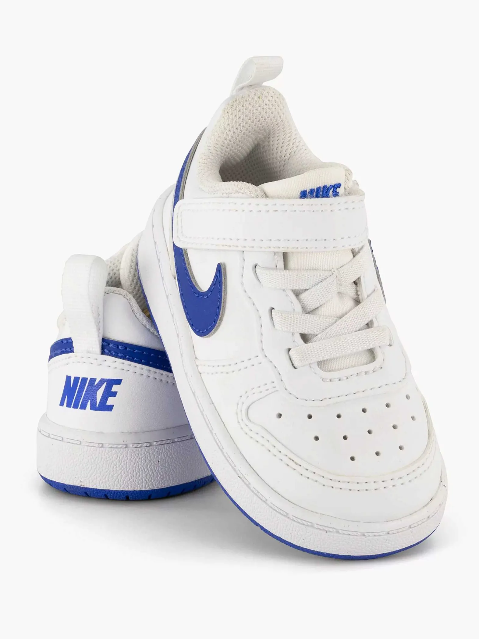 Nike Witte Court Borough Low Recraft Sneaker-Kinderen Jongensschoenen