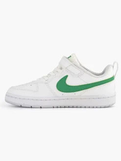 Nike Witte Court Borough Low Recraft-Kinderen Jongensschoenen