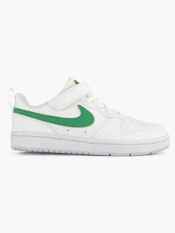 Nike Witte Court Borough Low Recraft-Kinderen Jongensschoenen