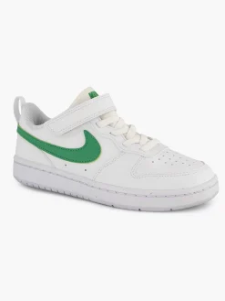 Nike Witte Court Borough Low Recraft-Kinderen Jongensschoenen