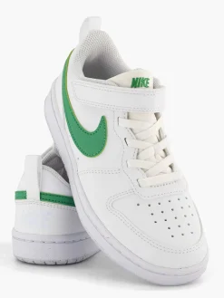 Nike Witte Court Borough Low Recraft-Kinderen Jongensschoenen