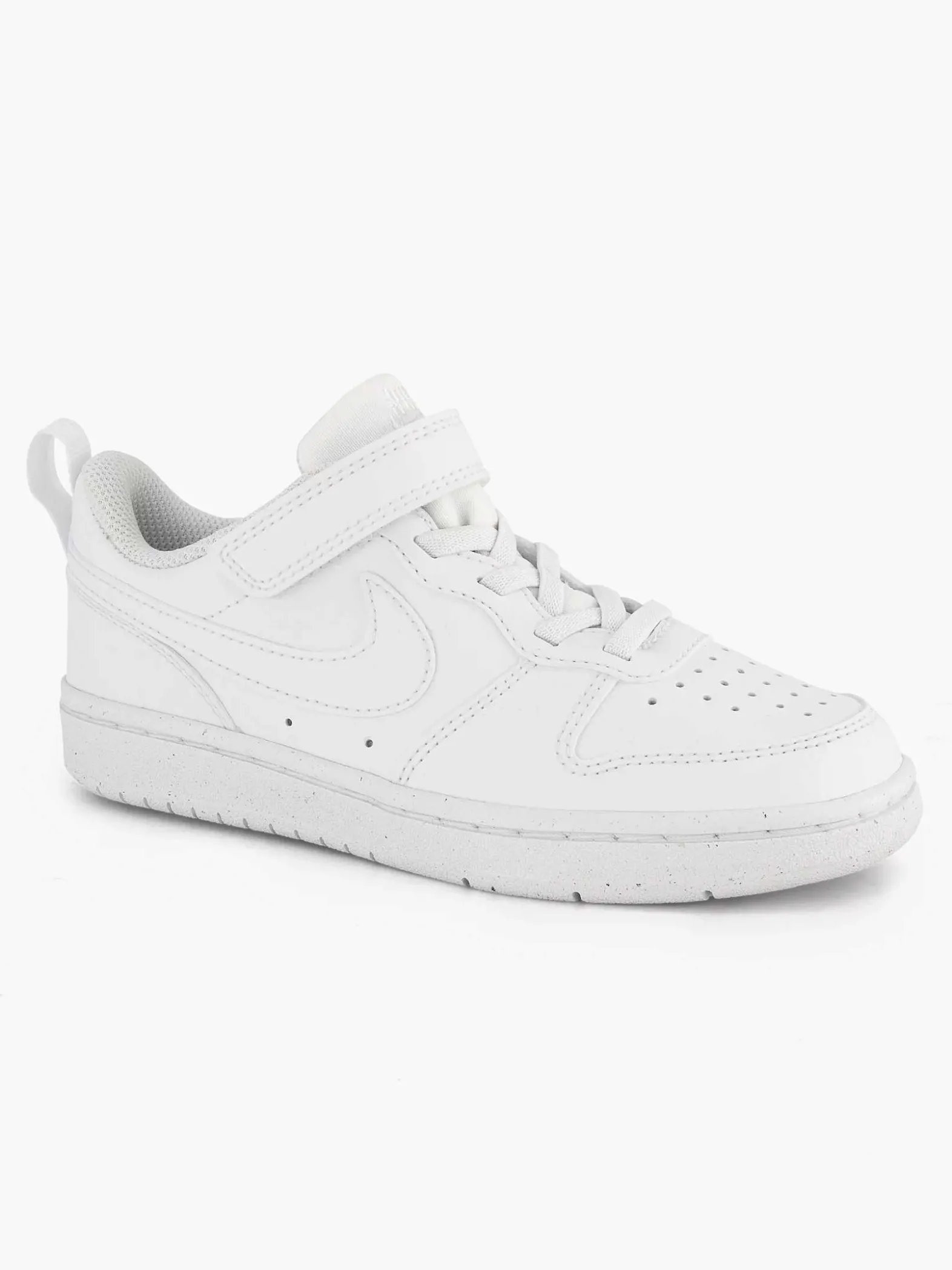 Nike Witte Court Borough Low Recraft (Ps)-Kinderen Jongensschoenen