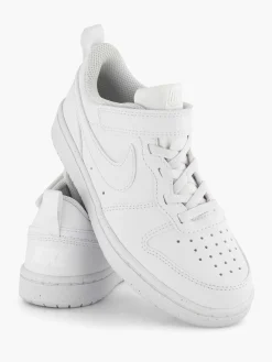 Nike Witte Court Borough Low Recraft (Ps)-Kinderen Jongensschoenen