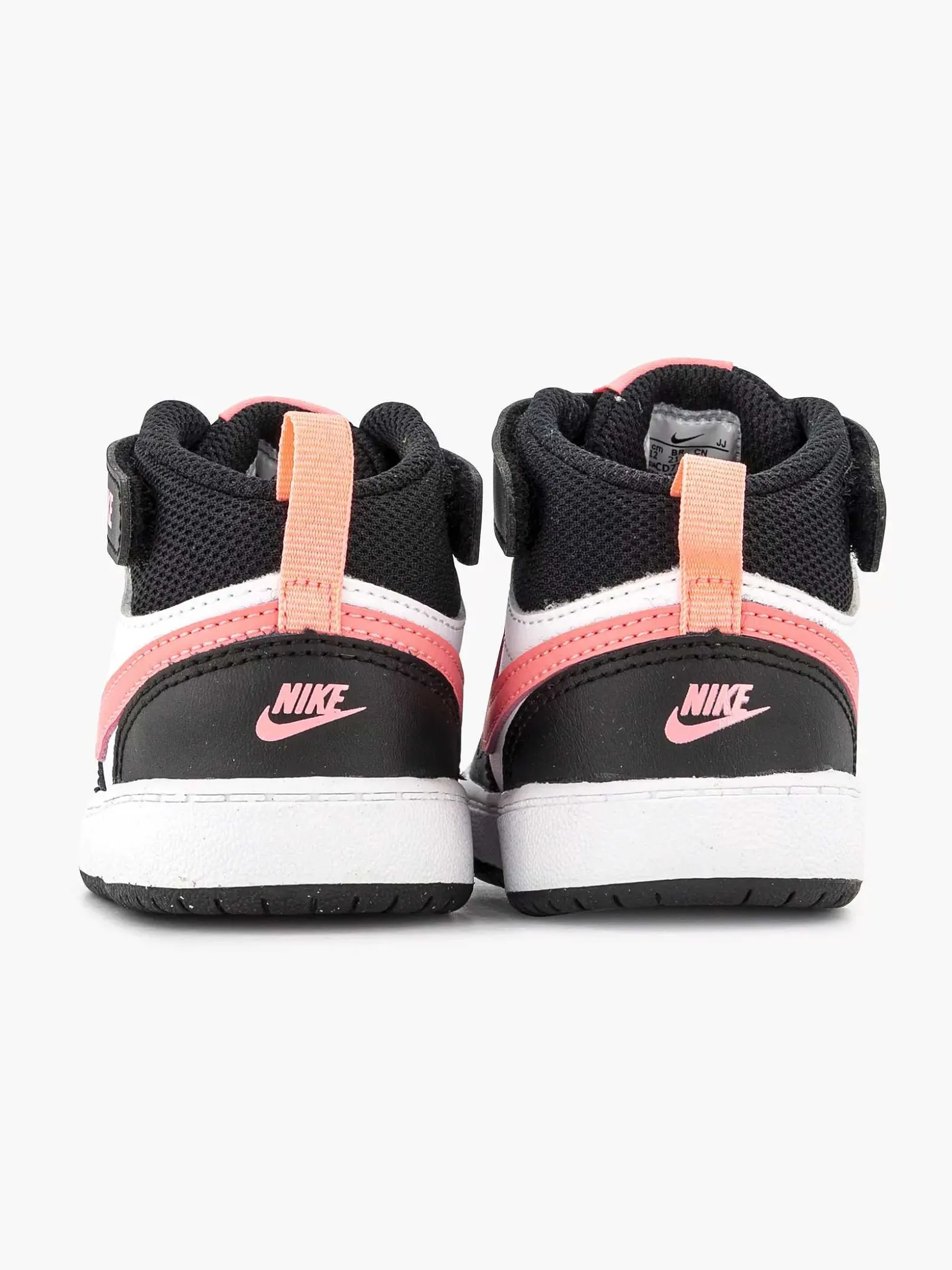 Nike Witte Court Borough Mid 2-Kinderen Jongensschoenen