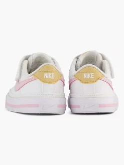 Nike Witte Court Legacy-Kinderen Jongensschoenen
