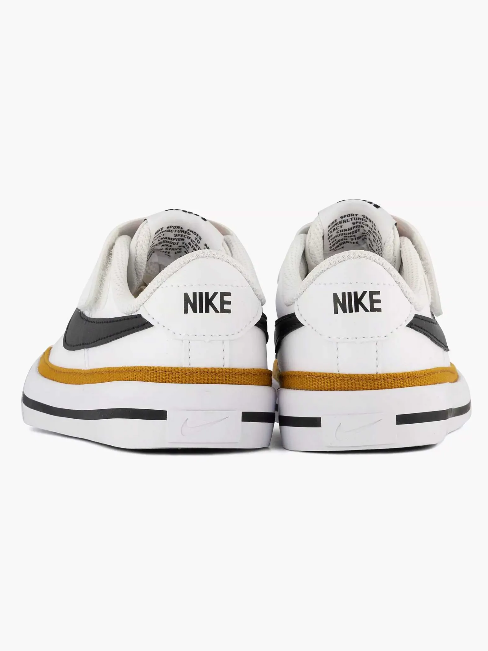 Nike Witte Court Legacy-Kinderen Jongensschoenen