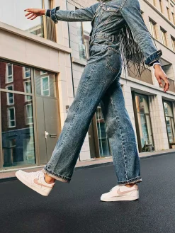 Nike Witte Court Vision-Dames Sneakers