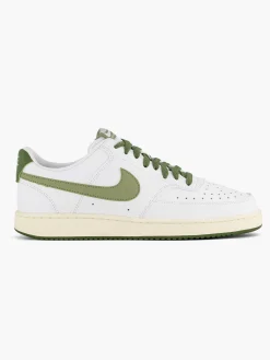 Nike Witte Court Vision Low-Heren Sneakers
