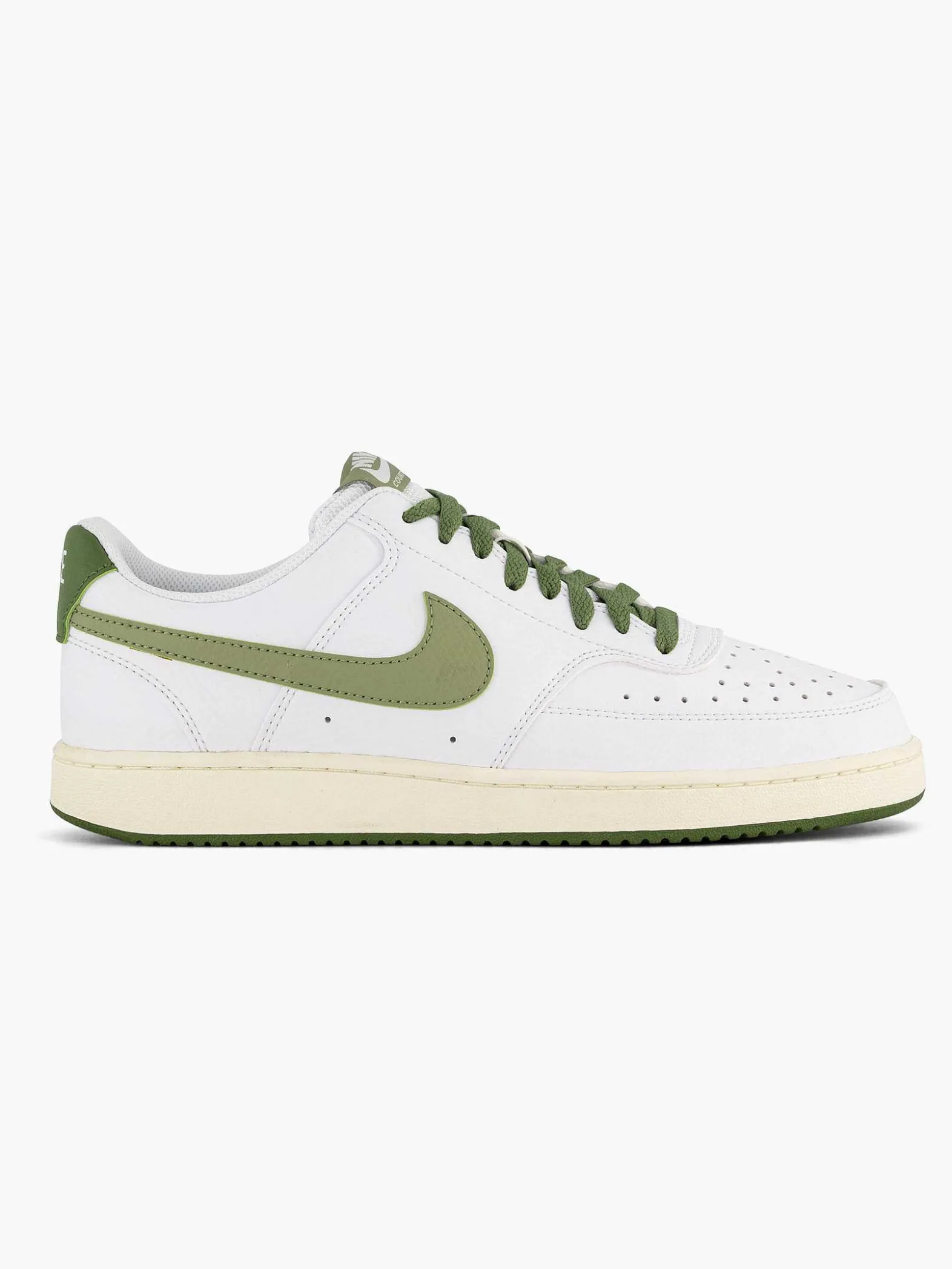 Nike Witte Court Vision Low-Heren Sneakers