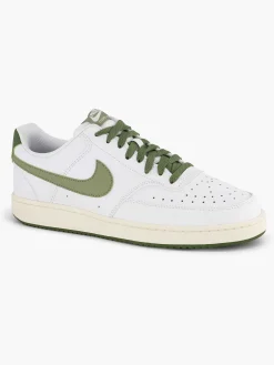 Nike Witte Court Vision Low-Heren Sneakers