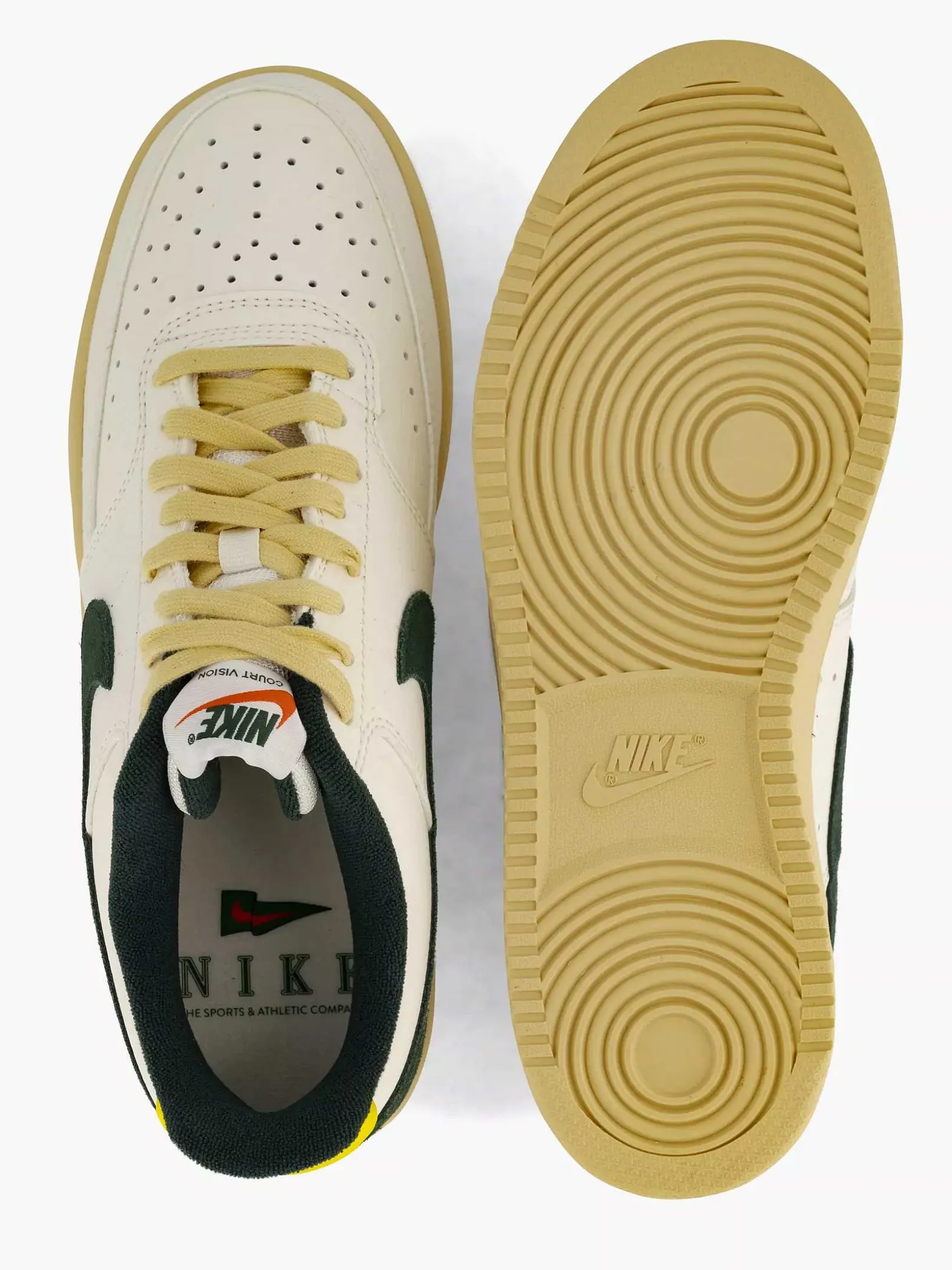 Nike Witte Court Vision Low Next-Heren Sneakers