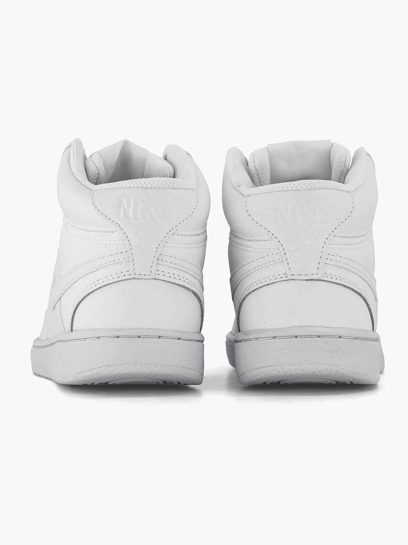 Nike Witte Court Vision Mid-Dames Sneakers