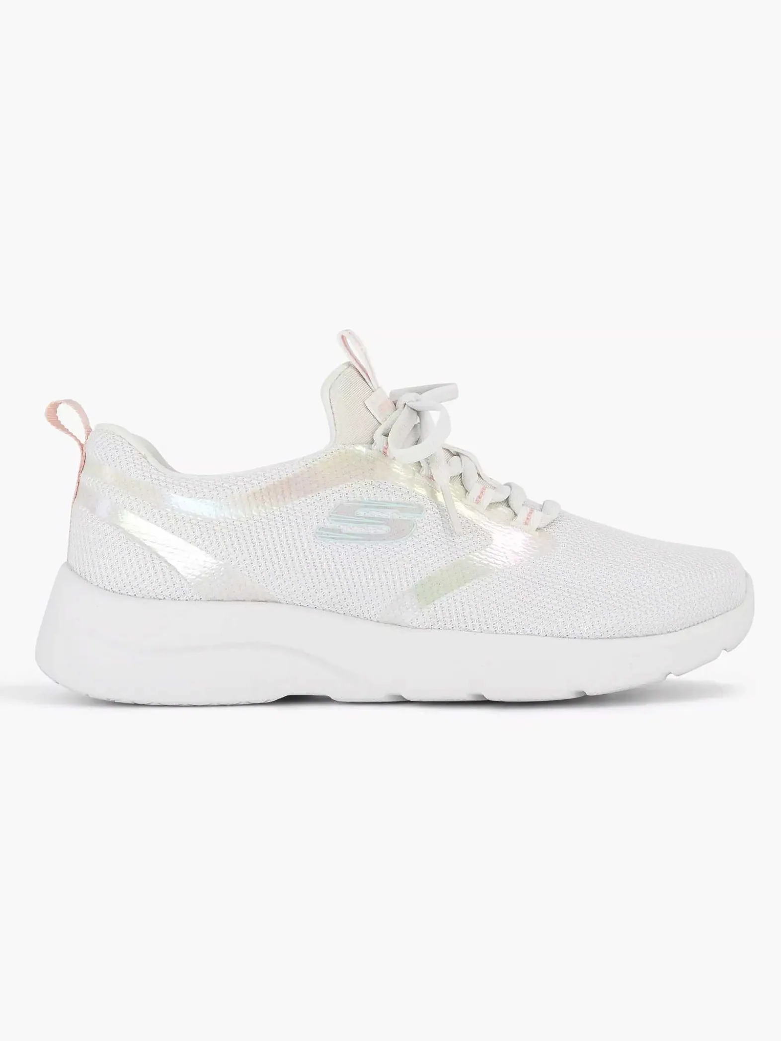 Skechers Witte Dynamight 2.0- Keep Shining-Dames Sneakers