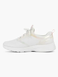 Skechers Witte Dynamight 2.0- Keep Shining-Dames Sneakers