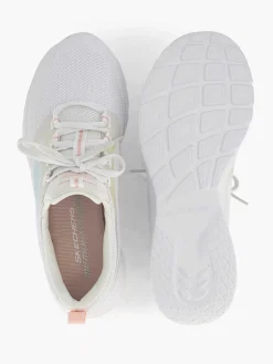 Skechers Witte Dynamight 2.0- Keep Shining-Dames Sneakers