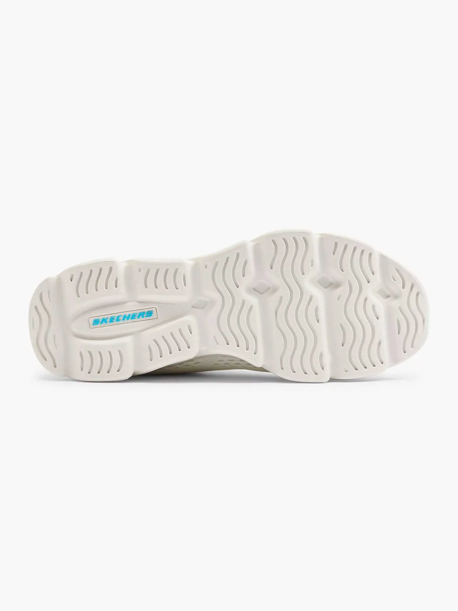 Skechers Witte Glide - Lite- Back Slide-Dames Sneakers