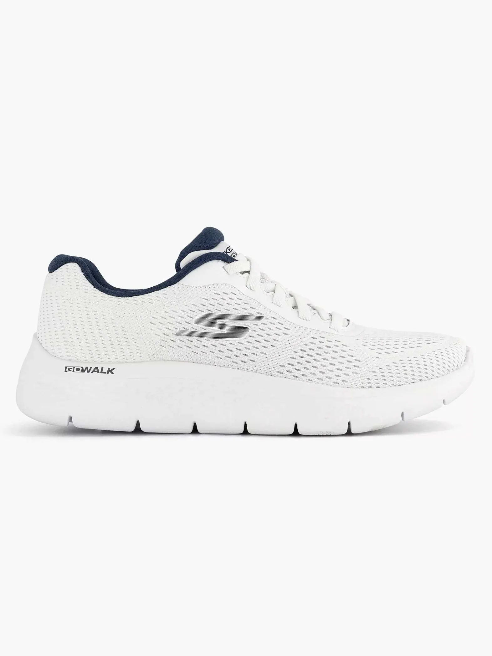Skechers Witte Go Walk Flex- Remark-Heren Sneakers