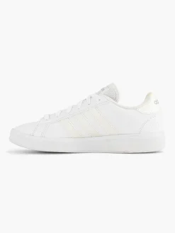 adidas Witte Grand Court Base 2.0-Dames Sneakers