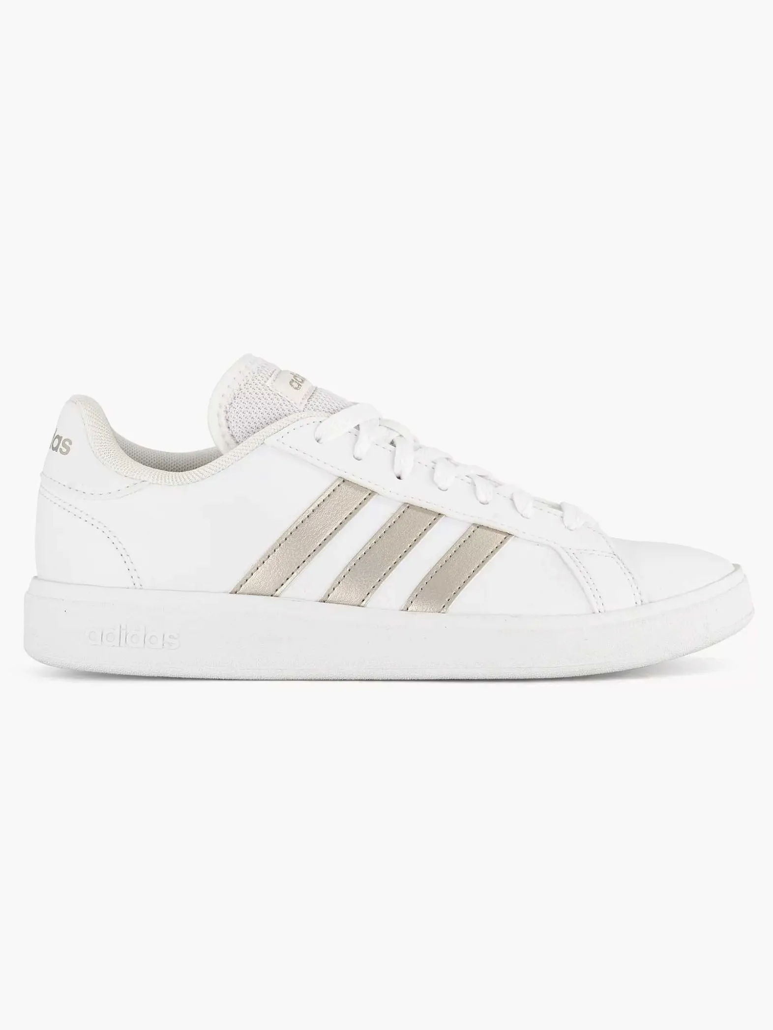 adidas Witte Grand Court Base 2.0-Dames Sneakers