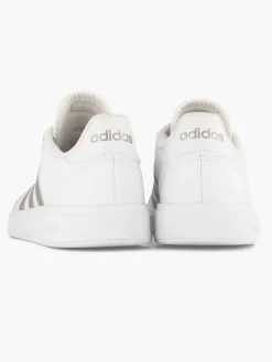 adidas Witte Grand Court Base 2.0-Dames Sneakers