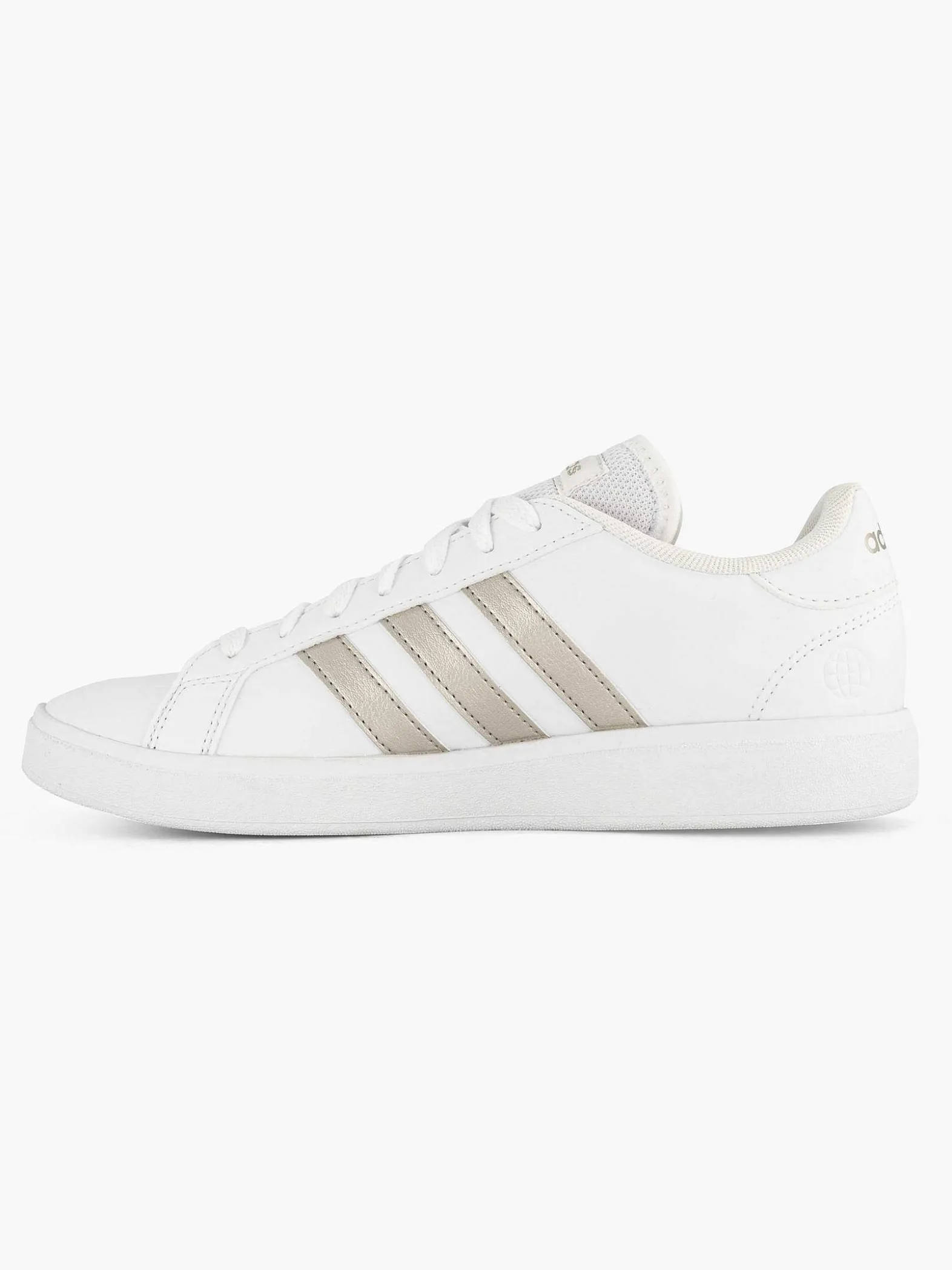 adidas Witte Grand Court Base 2.0-Dames Sneakers
