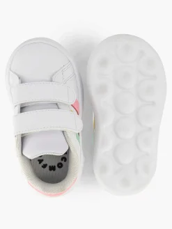 adidas Witte Grand Court 2.0 Cf I-Kinderen Jongensschoenen