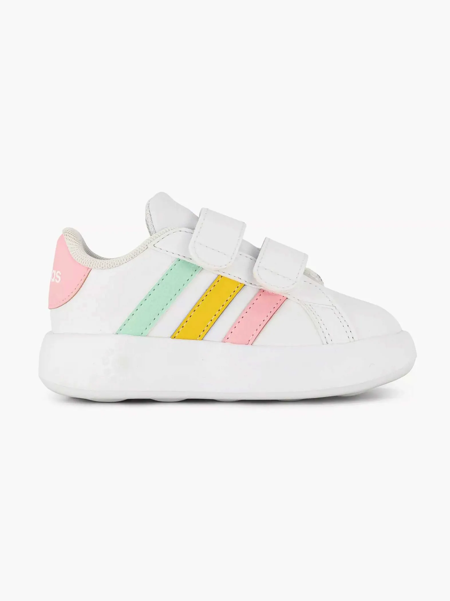 adidas Witte Grand Court 2.0 Cf I-Kinderen Jongensschoenen