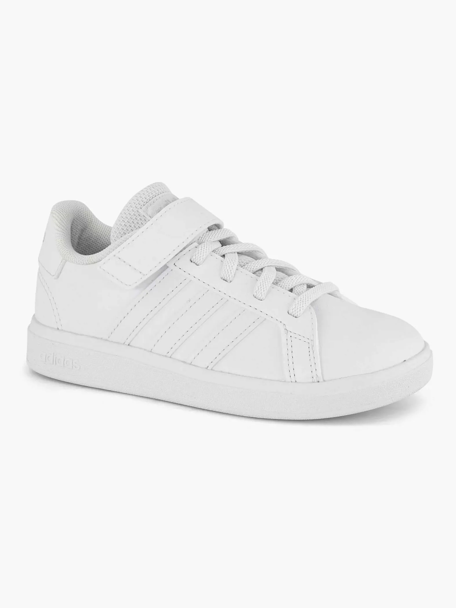 adidas Witte Grand Court 2.0 El K-Kinderen Babyschoenen