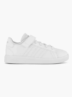adidas Witte Grand Court 2.0 El K-Kinderen Babyschoenen