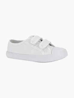 Vty Witte Gymschoen Klittenband-Kinderen Babyschoenen