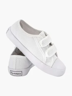 Vty Witte Gymschoen Klittenband-Kinderen Babyschoenen