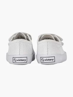 Vty Witte Gymschoen Klittenband-Kinderen Babyschoenen