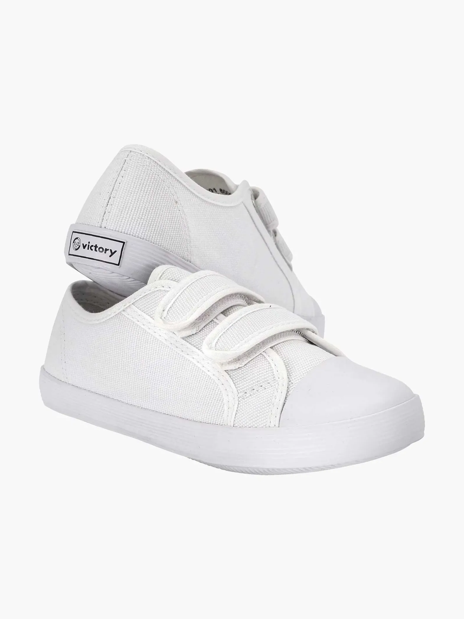 Vty Witte Gymschoen Klittenband-Kinderen Babyschoenen