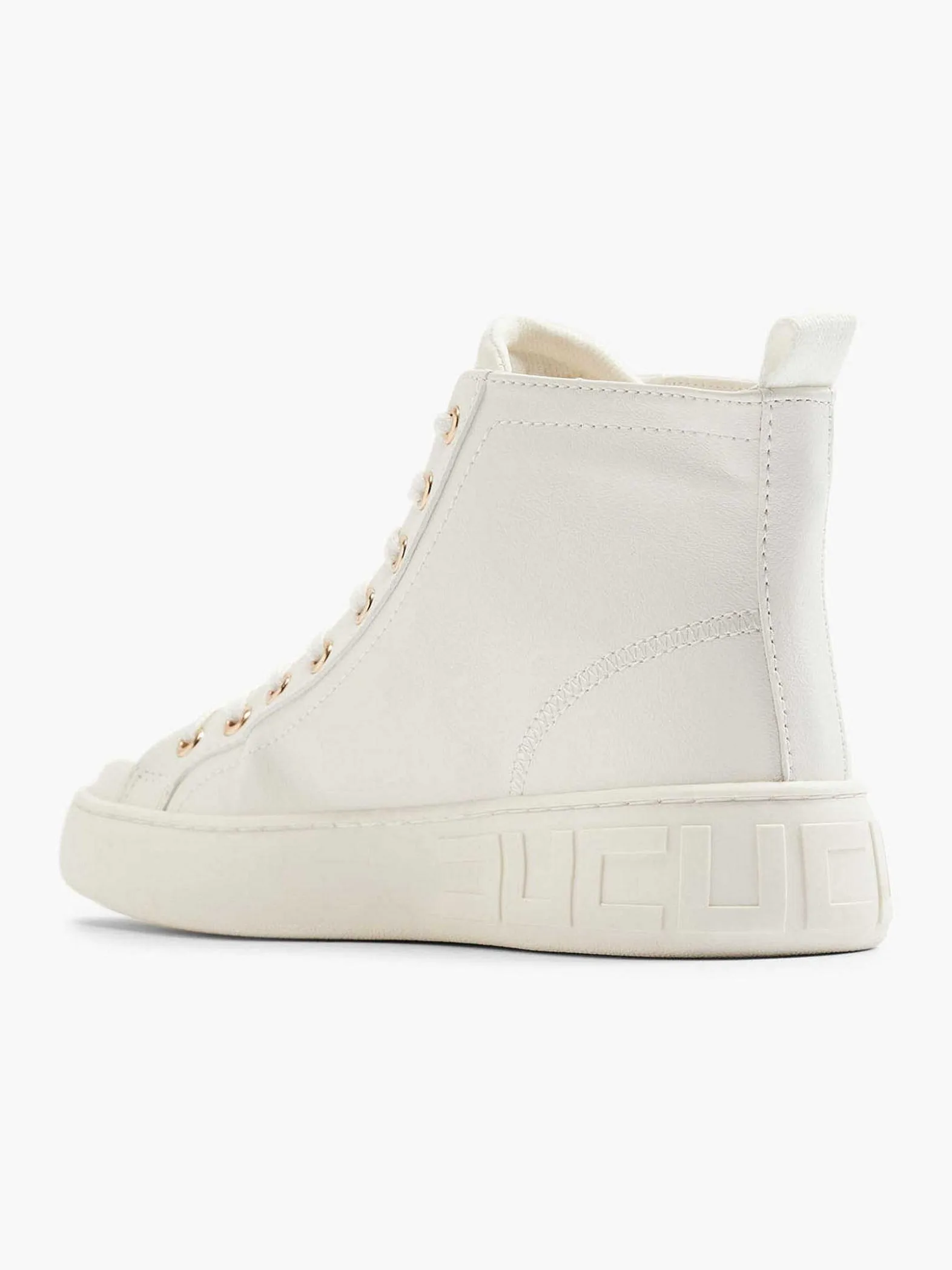 Graceland Witte Hoge Sneaker-Dames Sneakers